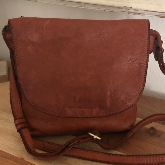 Marta Ponti Portugal Genuine Leather Handbag Crossbody Adjustable Strap - Picture 8 of 13